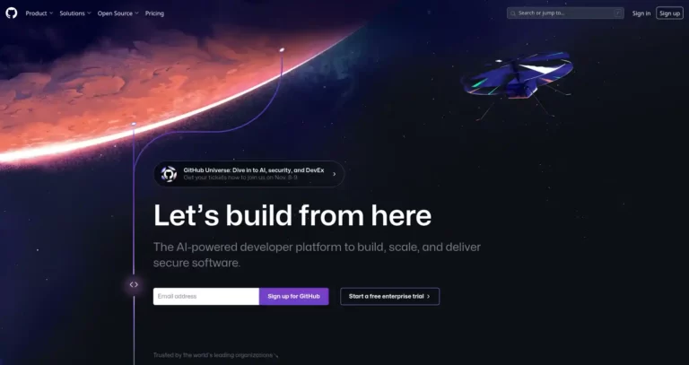 Github Homepage